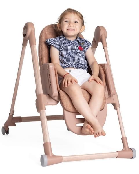 Стульчик для кормления Chicco Polly Armonia, Terracotta (Терракотовый)