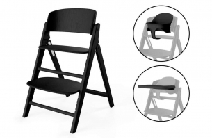 Стульчик для кормления Cybex Click & Fold 3 в 1 Stunning Black