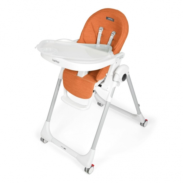 Стульчик для кормления Peg-Perego Prima Pappa Follow Me, Wonder Orange (Оранжевый)