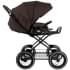 Детская коляска Roan Bass Next Classic 2.0 d12 3 в 1 с автокреслом Tutis Elo Lux EduSky Black BNC/83/2 Turkish Coffe/Black/руч.Cappuccino