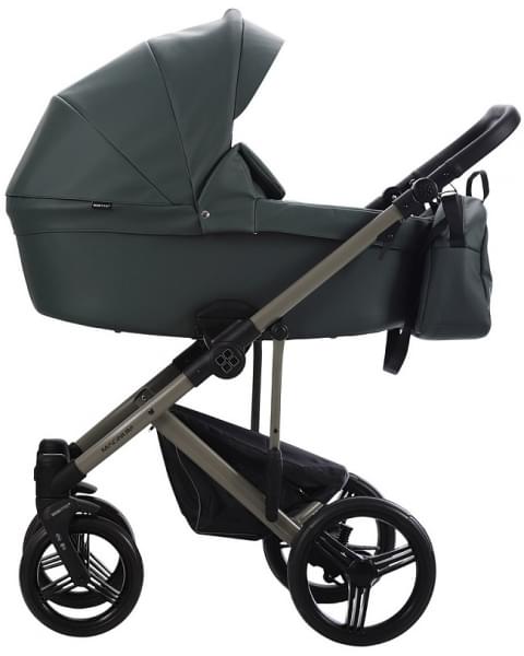 Детская коляска Bebetto Magnum Light Pro 2 в 1 08 зеленая кожа