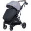 Детская прогулочная коляска Farfello Fest Lux Серый/Grey FL-3 черная рама