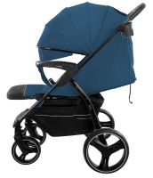 Детская прогулочная коляска Indigo Epica XL синий
