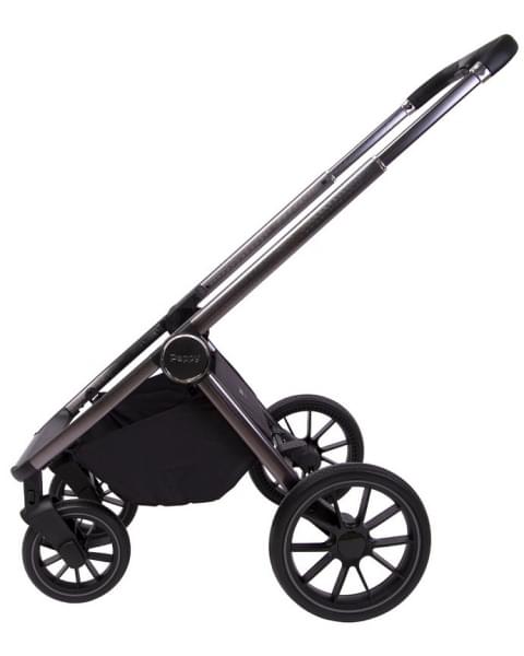 Детская коляска Peppy Monaco GP 3 в 1 с автокреслом Verona Antrazit рама графит