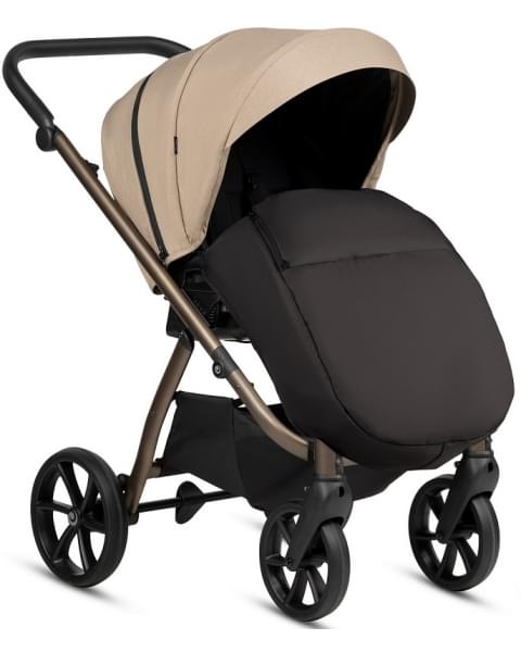 Детская коляска Tutis Uno 6 Plus Essential collection 3 в 1 с автокреслом Elo Lux EduSky Black 1602146 Nougat