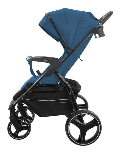 Детская прогулочная коляска Indigo Epica XL синий