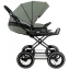 Детская коляска Roan Bass Next Classic 2.0 d12 3 в 1 с автокреслом Tutis Elo Lux EduSky Black BNC/82/2 Sage Green/Black/руч.Black