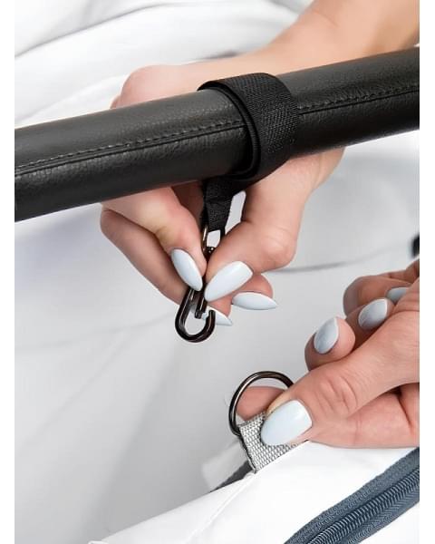 Детские санки-коляска Pikate Onyx белый