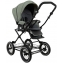 Детская коляска Roan Bass Next Classic 2.0 d12 3 в 1 с автокреслом Tutis Elo Lux EduSky Black BNC/82/2 Sage Green/Black/руч.Black