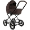 Детская коляска Roan Bass Next Classic 2.0 d12 3 в 1 с автокреслом Tutis Elo Lux EduSky Black BNC/83/2 Turkish Coffe/Black/руч.Cappuccino
