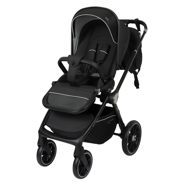 Коляска прогулочная Indigo GLOSS черный