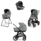 Коляска Inglesina Aptica XT Darwin i-Size 2026 3 в 1 Canyon Grey