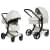 Детская коляска трансформер Farfello Aimile PRO A5-7 Milky / Молочный