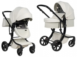Детская коляска трансформер Farfello Aimile PRO A5-7 Milky / Молочный