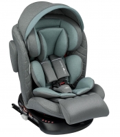 Автокресло Indigo Smart plus Isofix серый-зеленый