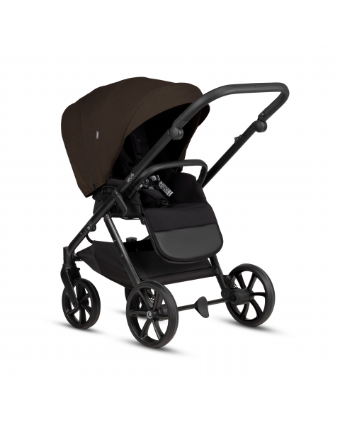 Детская коляска Tutis Leo 3 Plus 3 в 1 с автокреслом Elo Lux EduSky Black 1582203 Brown