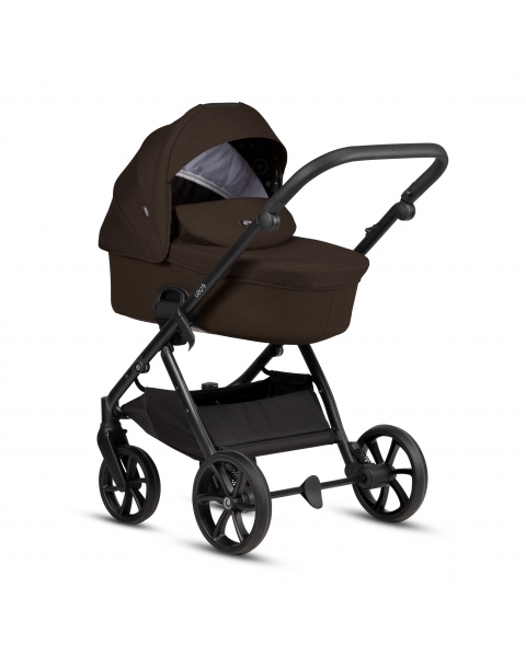 Детская коляска Tutis Leo 3 Plus 3 в 1 с автокреслом Elo Lux EduSky Black 1582203 Brown