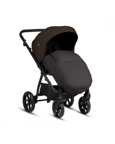 Детская коляска Tutis Leo 3 Plus 3 в 1 с автокреслом Elo Lux EduSky Black 1582203 Brown