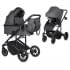 Детская коляска Farfello Solo Duo Comfort 2 в 1 Graphite/графитовый SOLO- 2