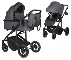 Детская коляска Farfello Solo Duo Comfort 2 в 1 Graphite/графитовый SOLO- 2