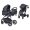 Детская коляска Farfello Solo Duo Comfort 2 в 1 Black/черный SOLO-3