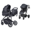Детская коляска Farfello Solo Duo Comfort 2 в 1 Black/черный SOLO-3
