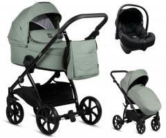 Коляска 3 в 1 Tutis Leo Plus, Sage (039)