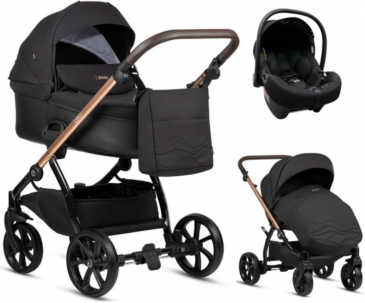 Детская коляска Tutis Leo Plus 3 в 1 201 Black