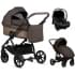 Детская коляска Tutis Leo Plus 3 в 1 203 Brown