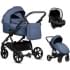 Коляска 3 в 1 Tutis Leo Plus, Indigo (286)