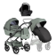 Детская коляска Tutis Viva 6 Plus Essential 3 в 1 с автокреслом Elo Lux EduSky Black 1612039 Sage