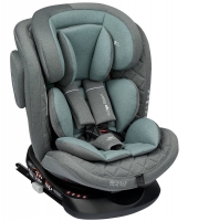 Автокресло Indigo Smart Isofix серый-зеленый