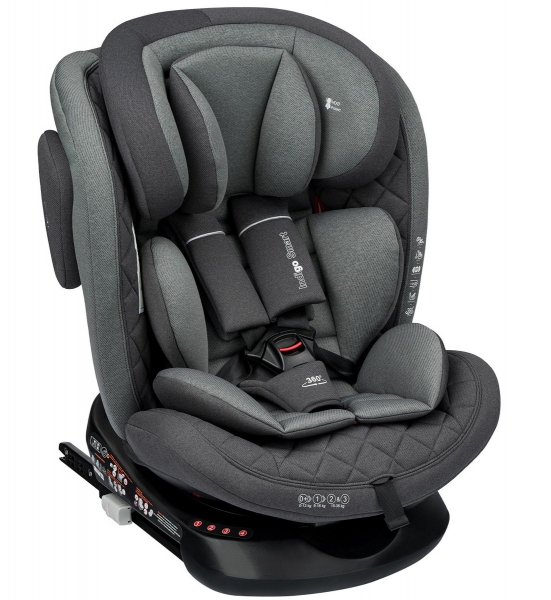 Автокресло Indigo Smart Isofix серый