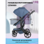 Коляска 2 в 1 трансформер Aimile Original New Black Темно-синий / Navy Blue NDB-2