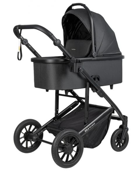 Коляска 3 в 1 Farfello Sola Trio Comfort Light black/Светлый черный SOLA-10