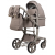 Коляска трансформер Aimile Adventurer ткань серо-бежевый ADV-10
