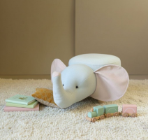 Пуфлик Слоник голубой зефир