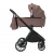 Детская коляска Adamex Spark SE 3 в 1 12-TRUFFLE-CHOCOLATE - ТРЮФЕЛЬ- РАМА ШОКОЛАД