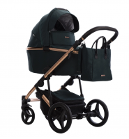 Детская коляска Bebetto Loren Stella 2 в 1 02 т.зеленый