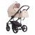 Детская коляска Bebetto Magnum Light 2 в 1 21 св.бежевый. коричневая рама