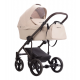 Детская коляска Bebetto Magnum Light 2 в 1 21 св.бежевый. коричневая рама