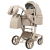 Коляска трансформер Aimile Adventurer бежевый Ecru ADV-13 2026
