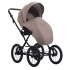 Детская коляска 2 в 1 MORENO SL NEW 02 бежевый+св.бежевая кожа
