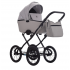 Детская коляска 2 в 1 MORENO SL NEW 03 св.серый+св.серая кожа