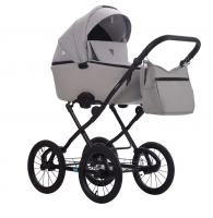 Детская коляска 2 в 1 MORENO SL NEW 03 св.серый+св.серая кожа