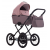 Детская коляска 2 в 1 MORENO SL NEW 04 св.розовый+т.пудра кожа