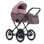 Детская коляска 2 в 1 MORENO SL NEW 04 св.розовый+т.пудра кожа