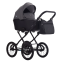 Детская коляска 2 в 1 MORENO SL NEW 05 черный+черная кожа
