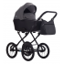 Детская коляска 2 в 1 MORENO SL NEW 05 черный+черная кожа