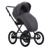 Детская коляска 2 в 1 MORENO SL NEW 05 черный+черная кожа